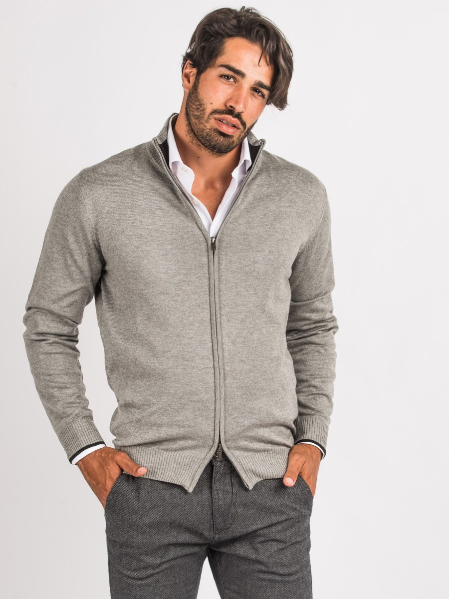 Maglie Cotton&Silk | Cardigan Zip