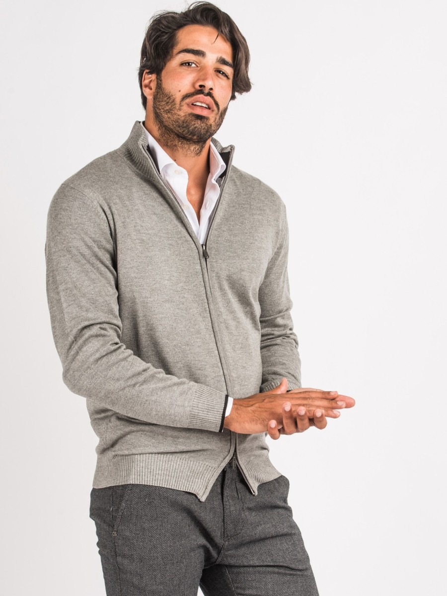 Maglie Cotton&Silk | Cardigan Zip