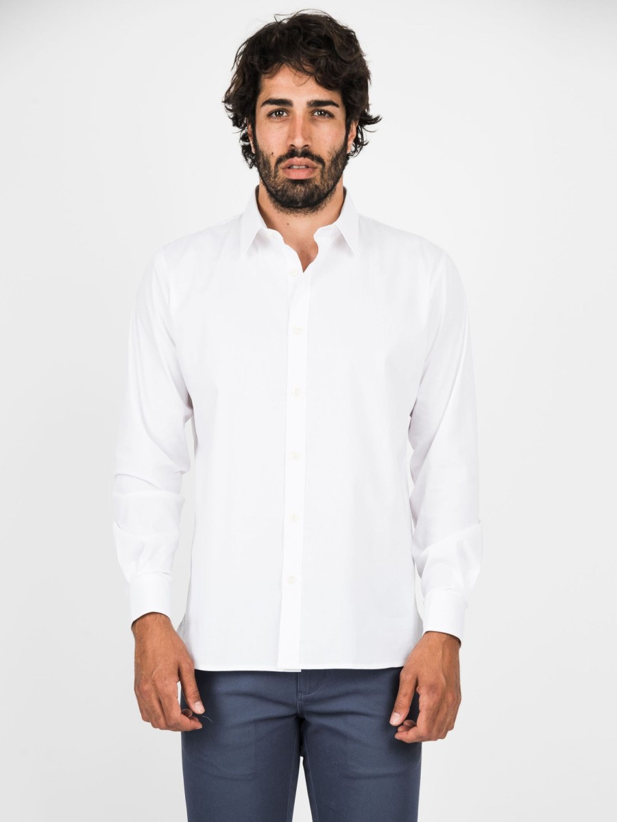 Camicie Cotton&Silk | Camicia Slim Tinta Unita