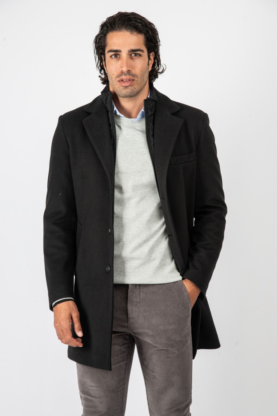 Giacche E Cappotti Cotton&Silk | Cappotto Pettorina