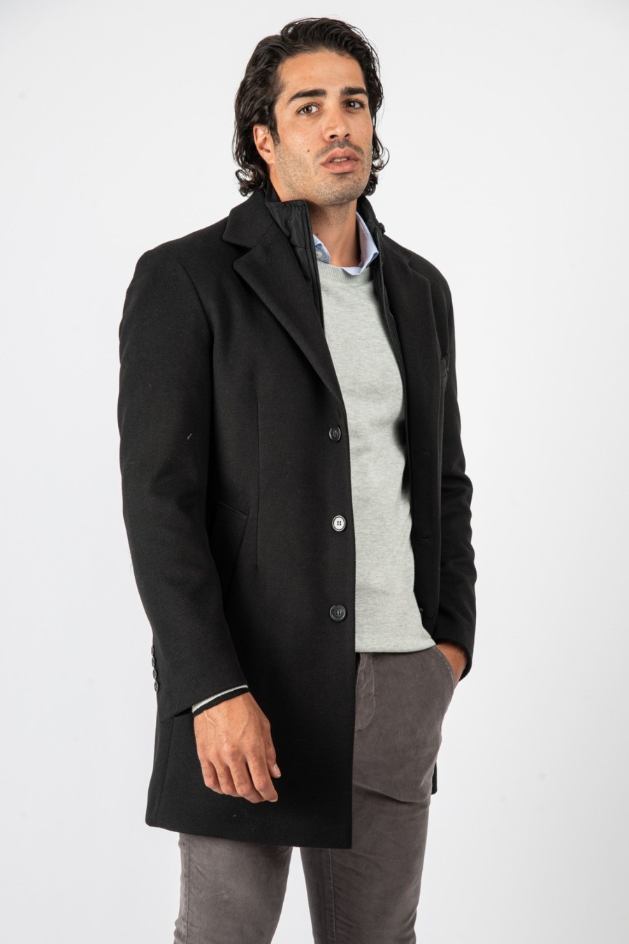 Giacche E Cappotti Cotton&Silk | Cappotto Pettorina