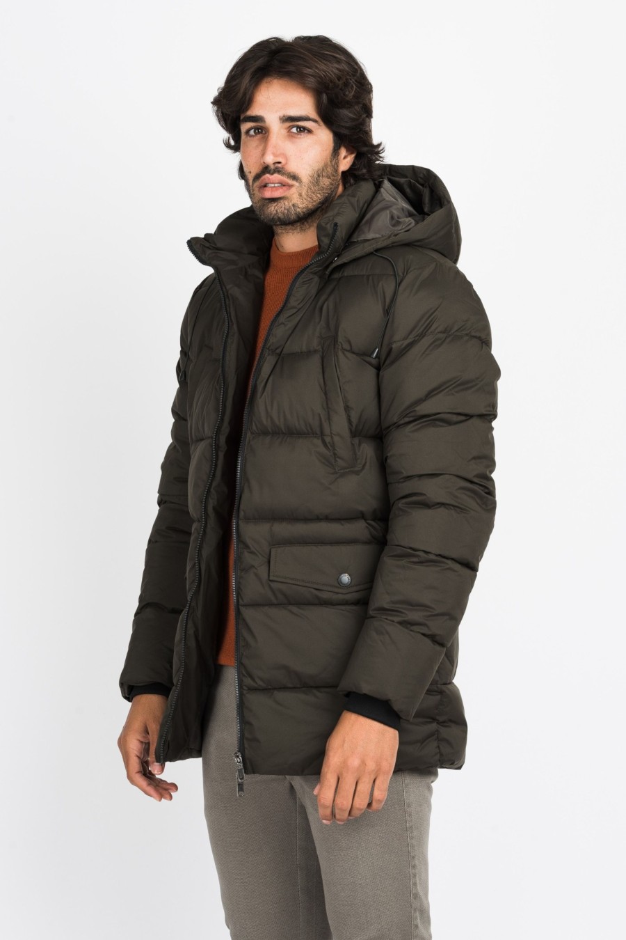 Giubbini Cotton&Silk | Parka Imbottito Cappuccio