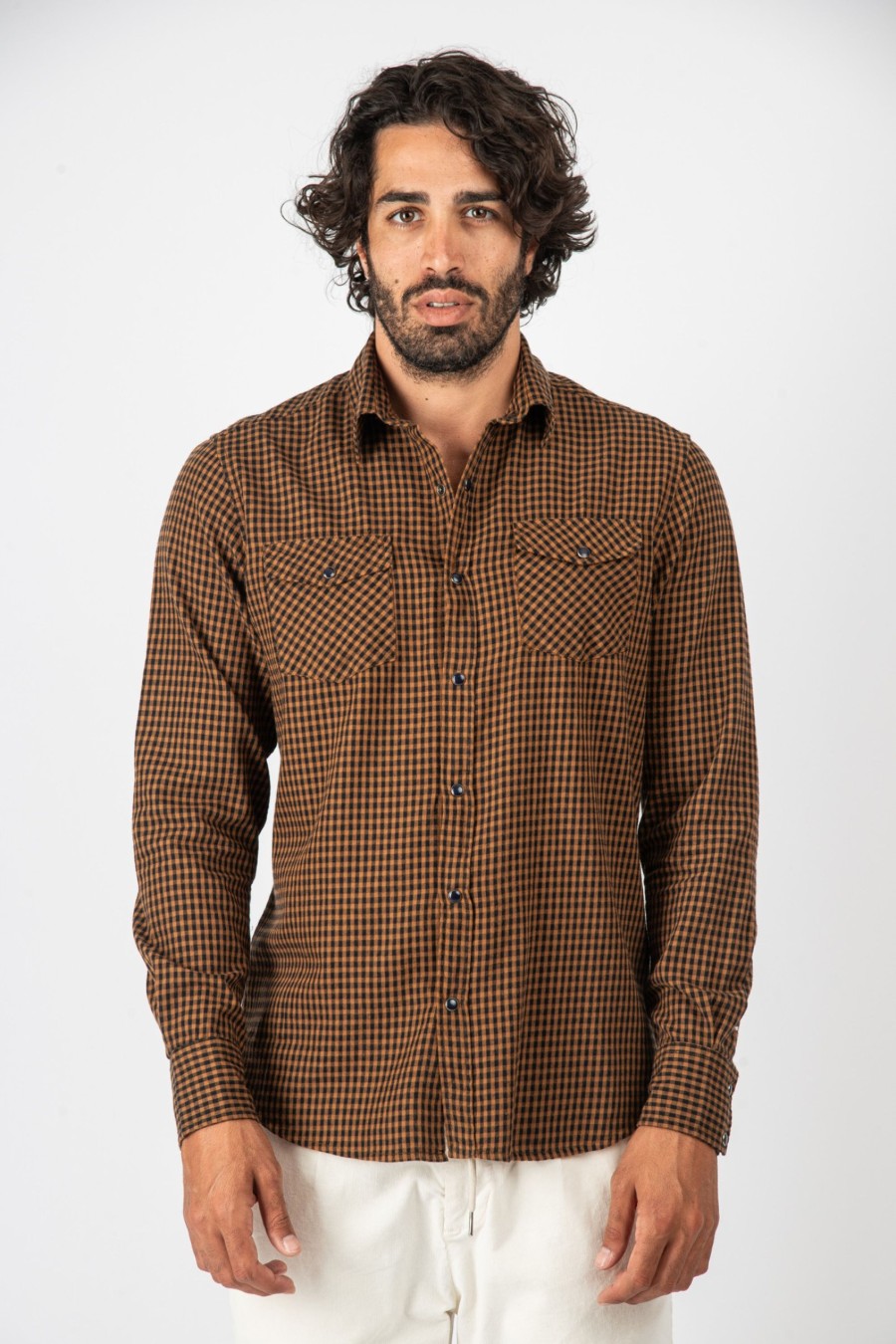 Camicie Cotton&Silk | Camicia Quadri Flanella