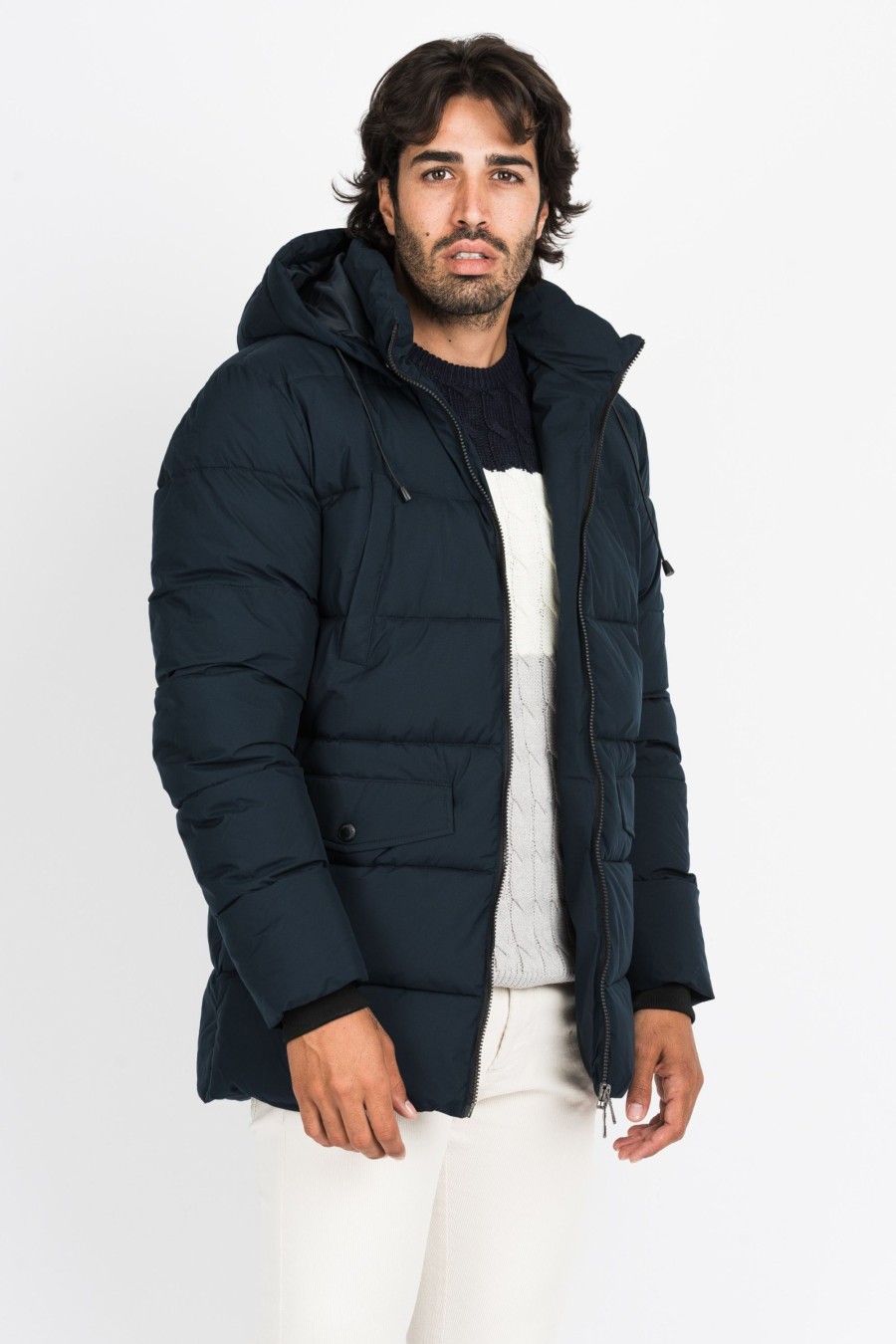 Giubbini Cotton&Silk | Parka Imbottito Cappuccio