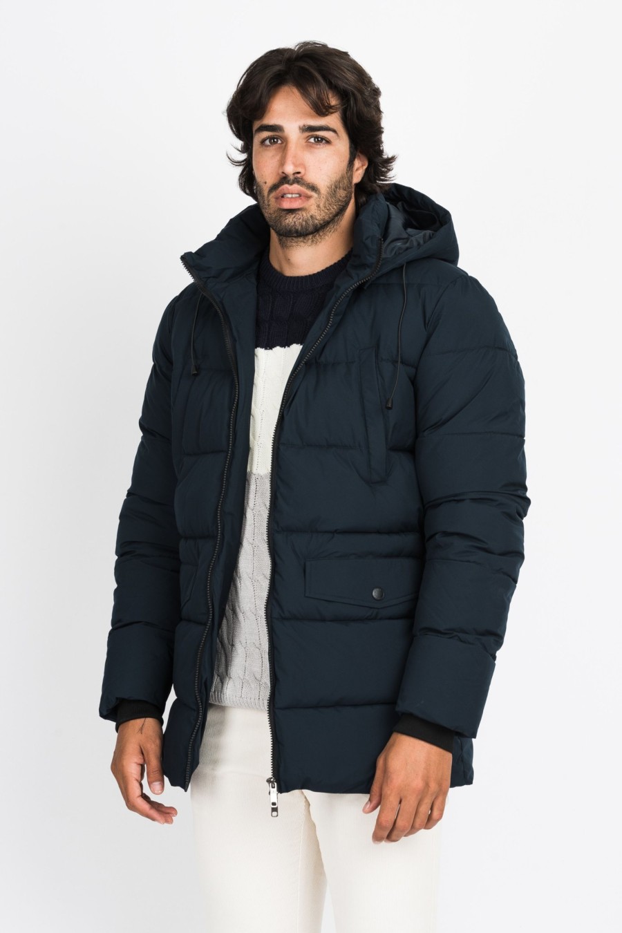 Giubbini Cotton&Silk | Parka Imbottito Cappuccio