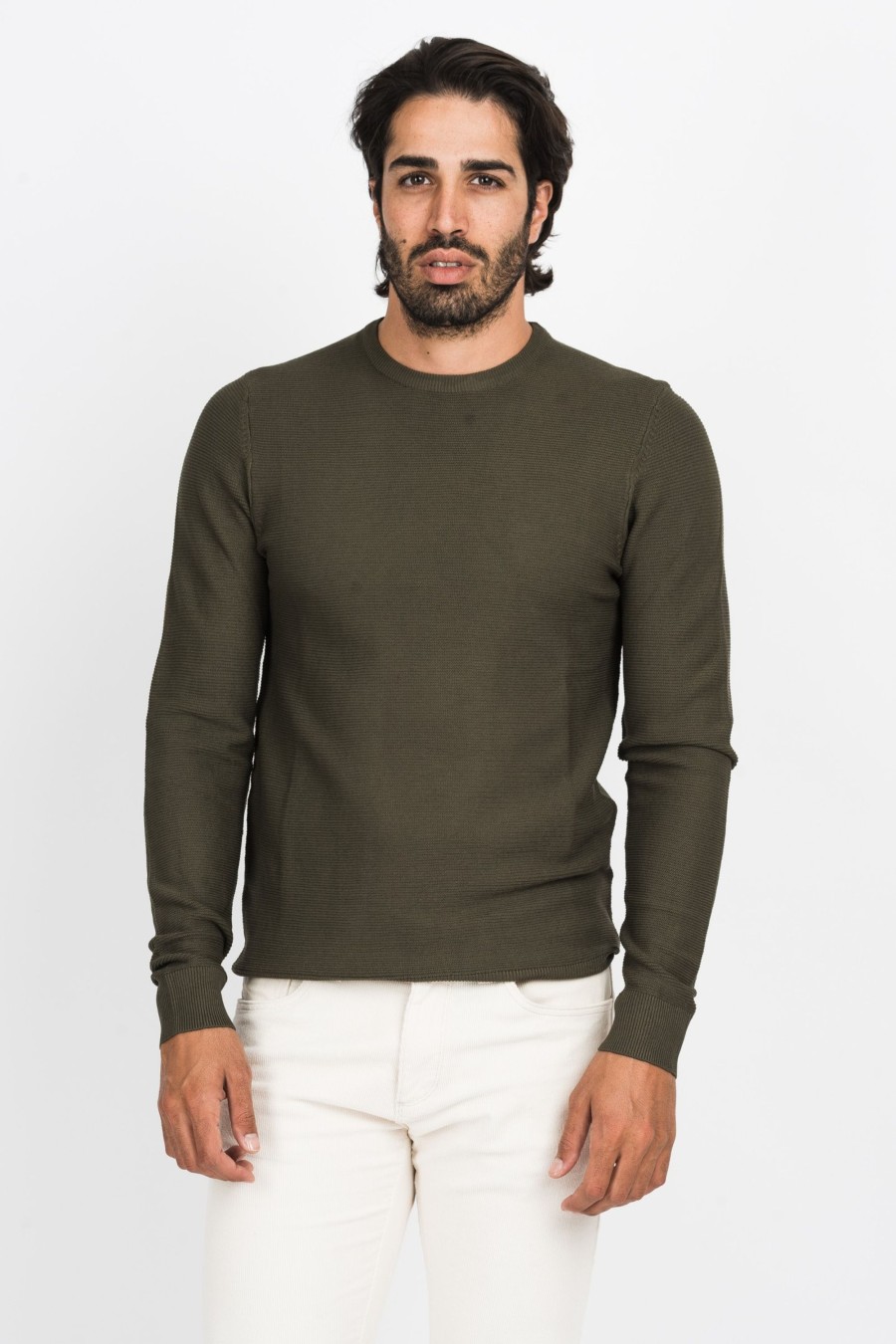 Maglie Cotton&Silk | Maglia Trama Orizzontale