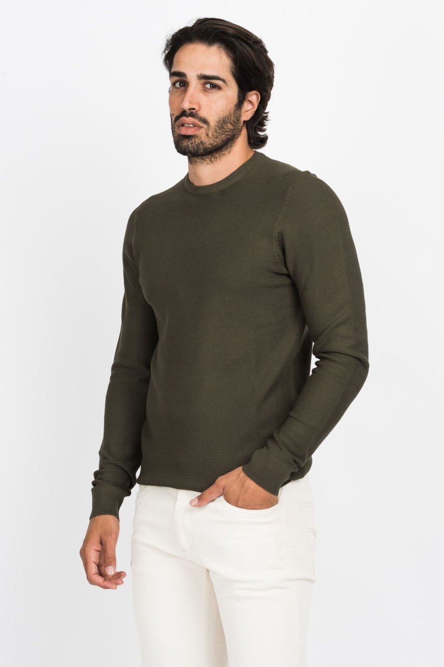 Maglie Cotton&Silk | Maglia Trama Orizzontale