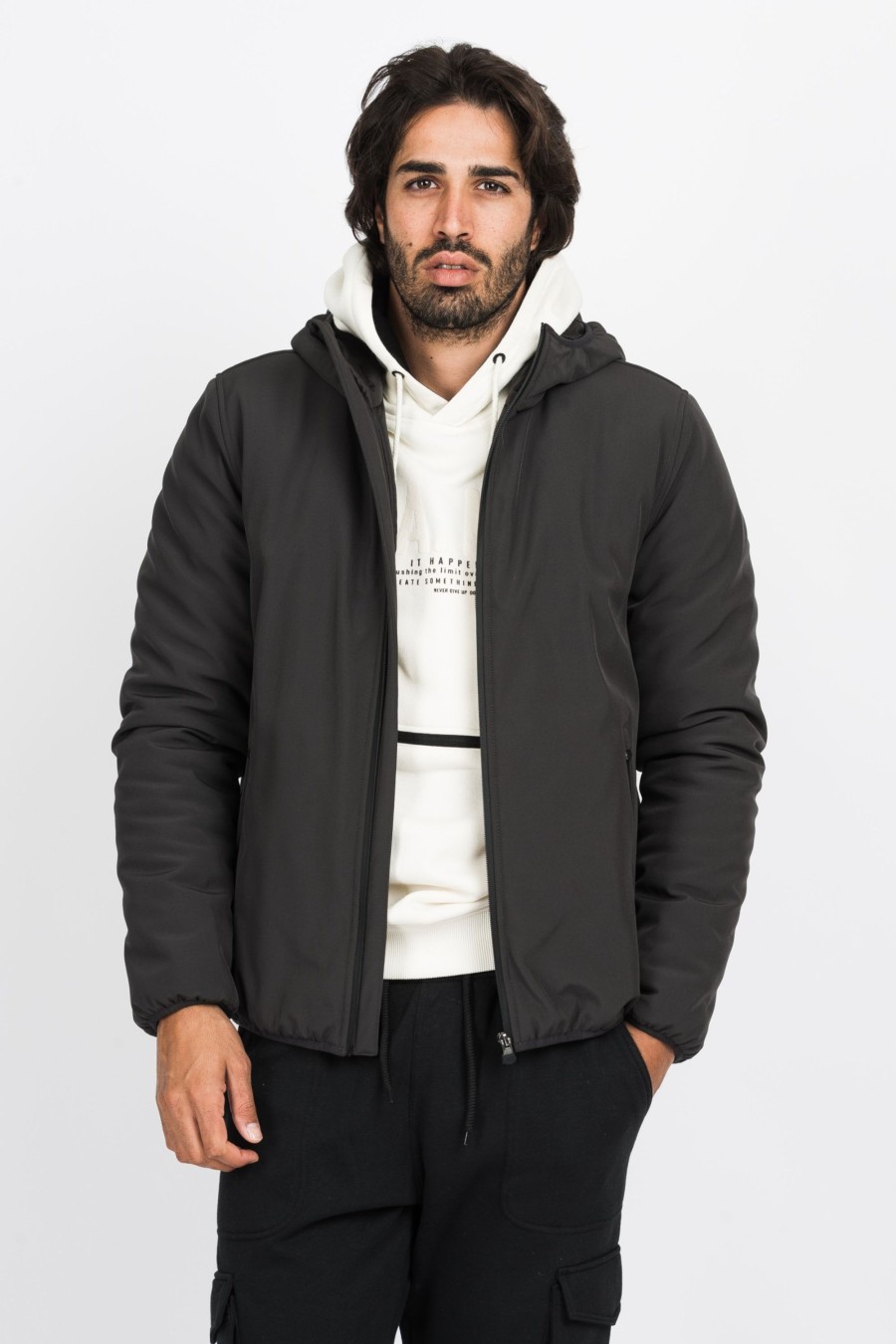 Giubbini Cotton&Silk | Bomber Cappuccio