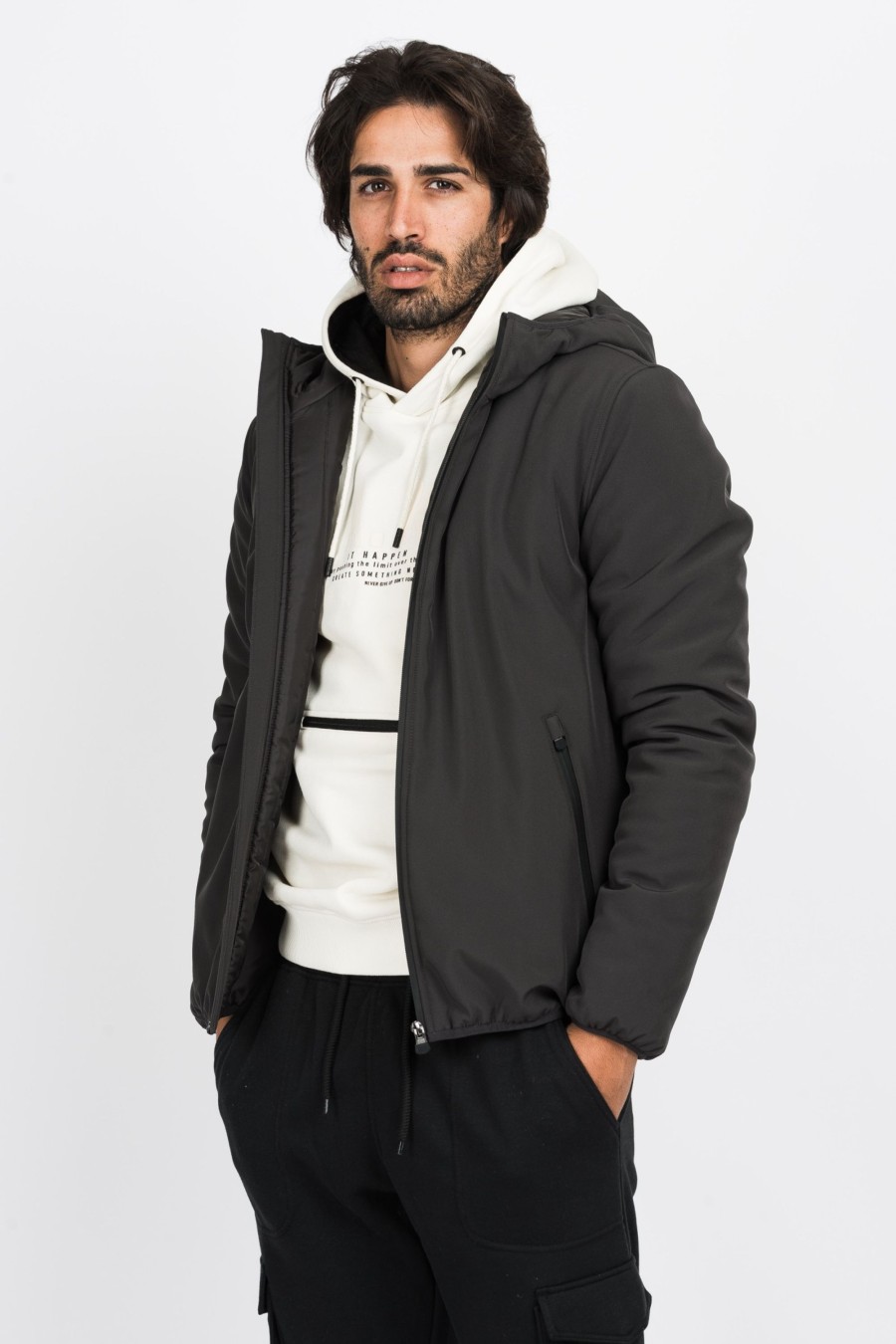 Giubbini Cotton&Silk | Bomber Cappuccio