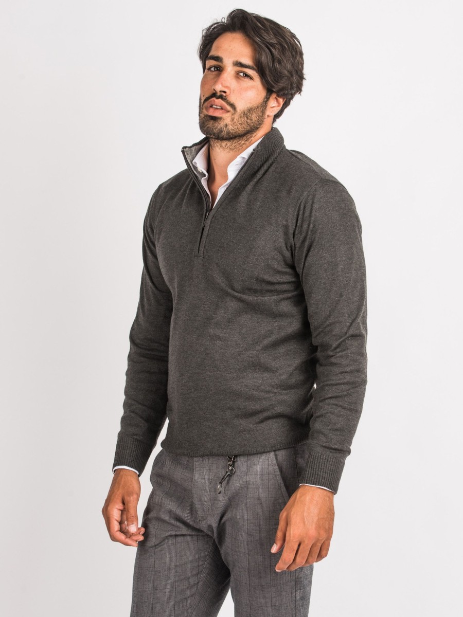 Maglie Cotton&Silk | Lupetto Zip