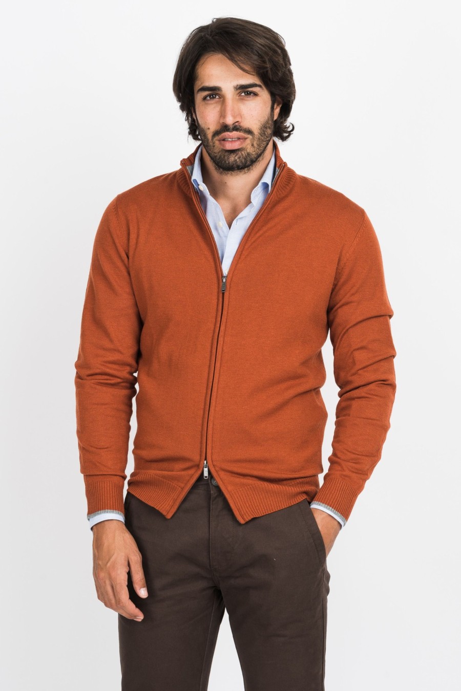 Maglie Cotton&Silk | Cardigan Zip