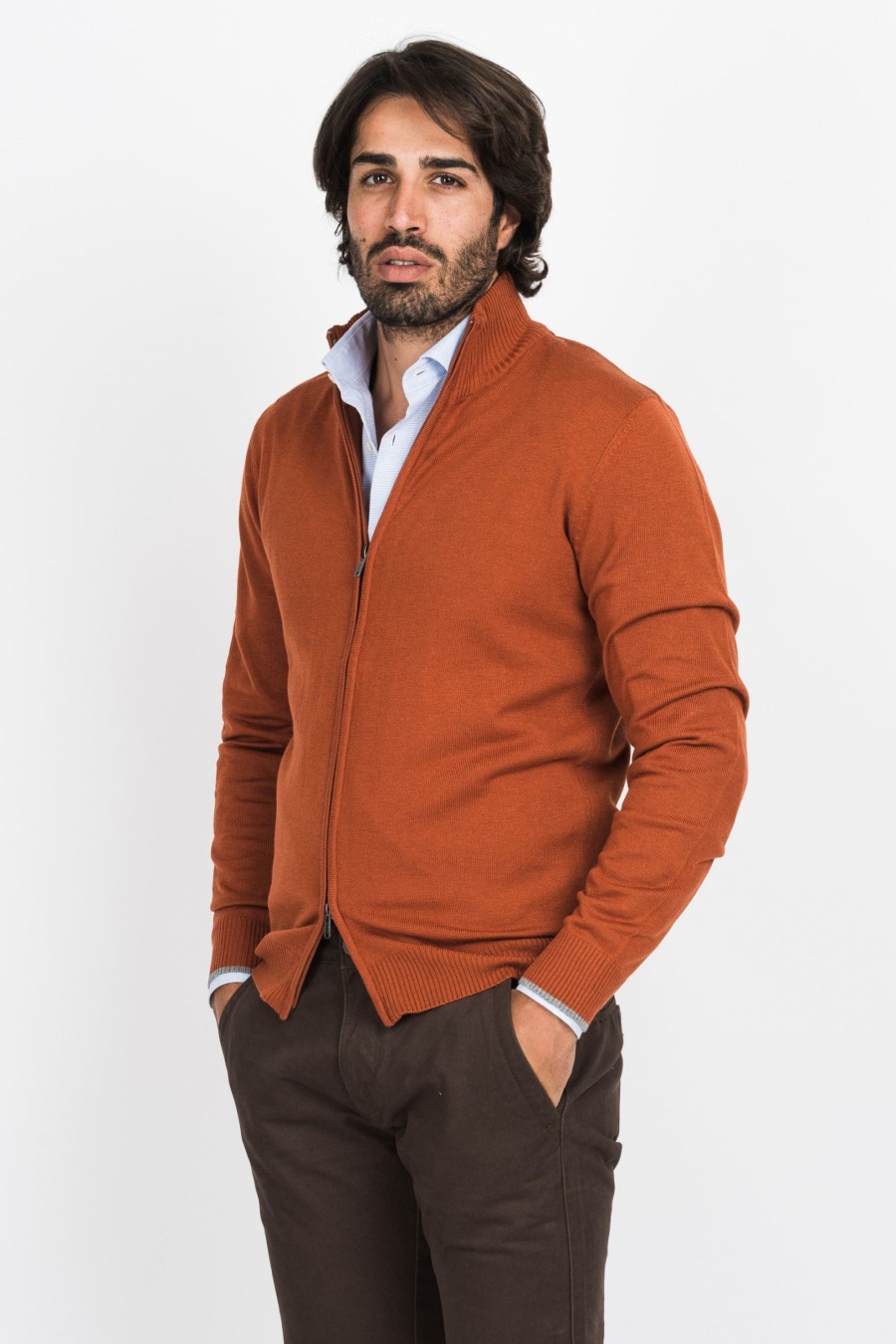 Maglie Cotton&Silk | Cardigan Zip