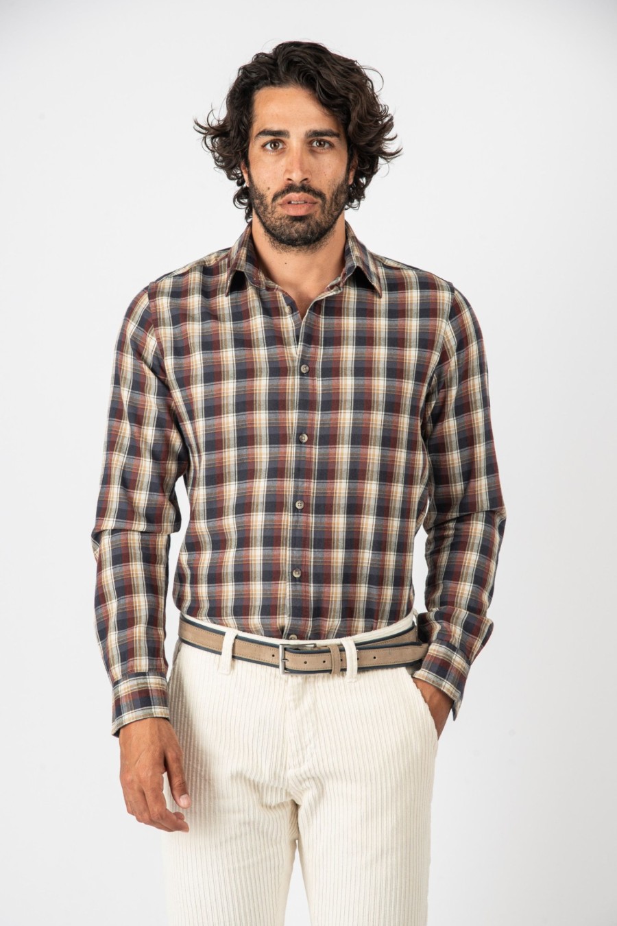 Camicie Cotton&Silk | Camicia Quadri Flanella