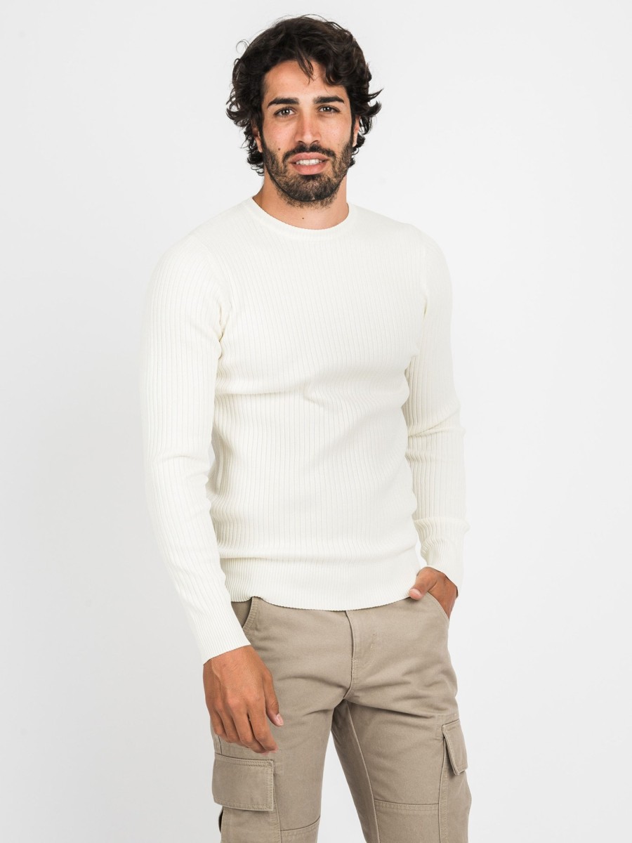 Maglie Cotton&Silk | Maglia A Coste Larghe