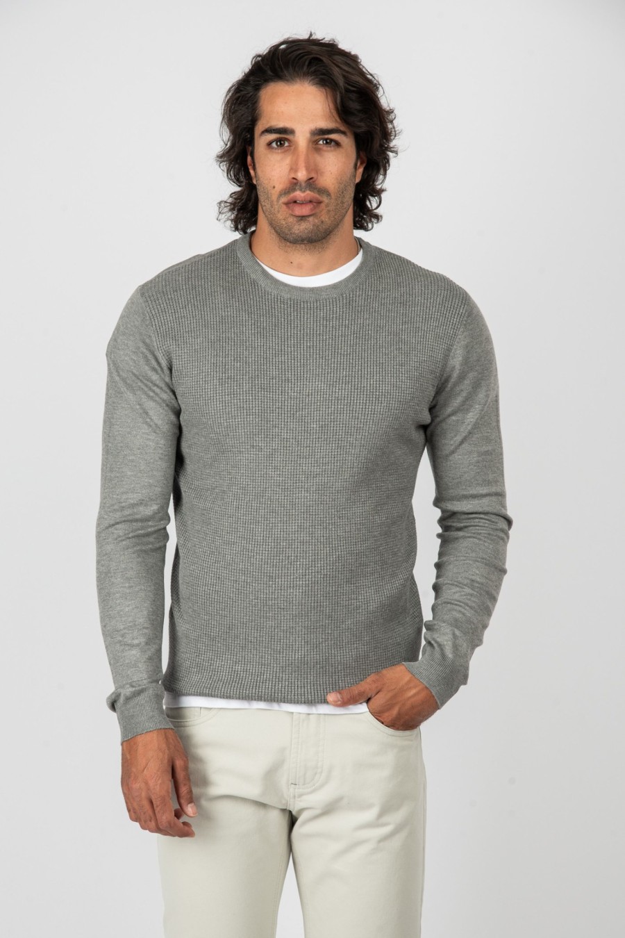 Maglie Cotton&Silk | Maglia Nido D'Ape