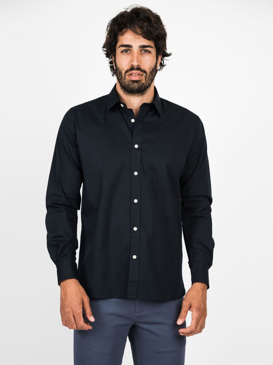 Camicie Cotton&Silk | Camicia Slim Tinta Unita