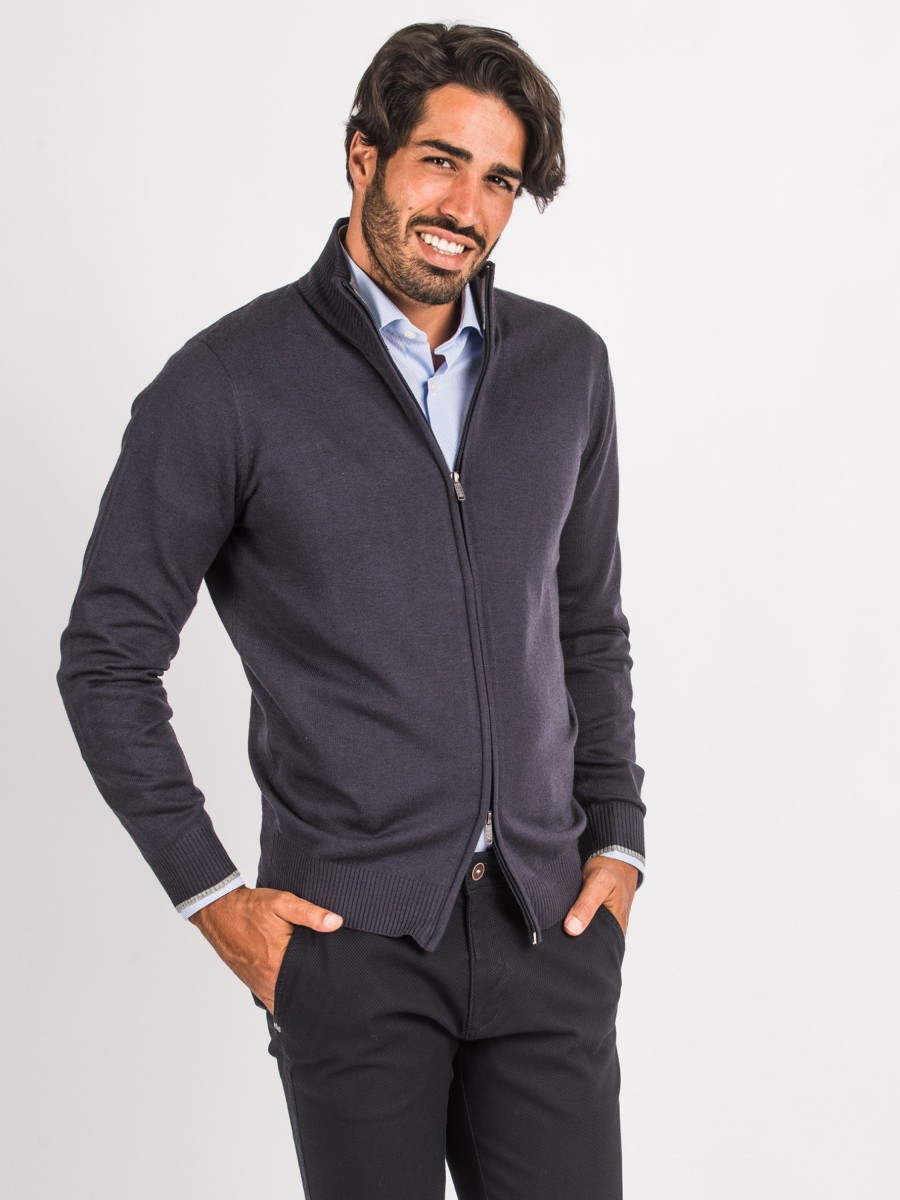 Maglie Cotton&Silk | Cardigan Zip