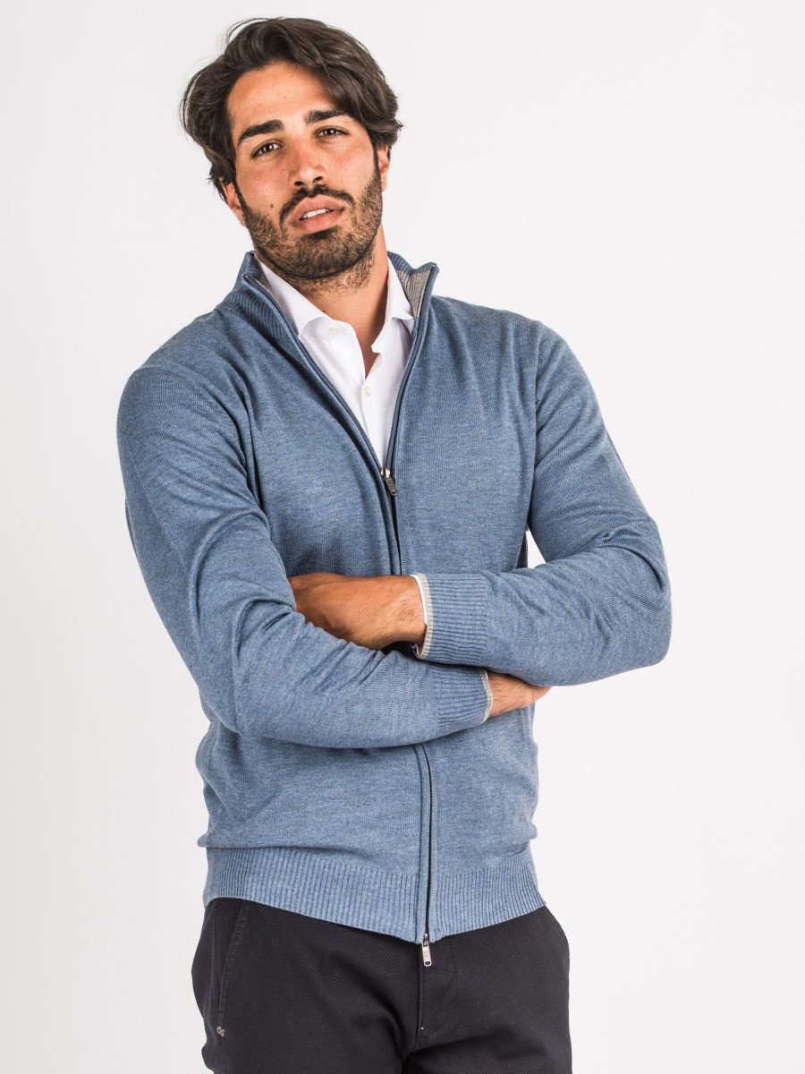 Maglie Cotton&Silk | Cardigan Zip