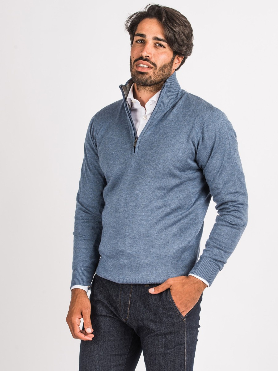 Maglie Cotton&Silk | Lupetto Zip