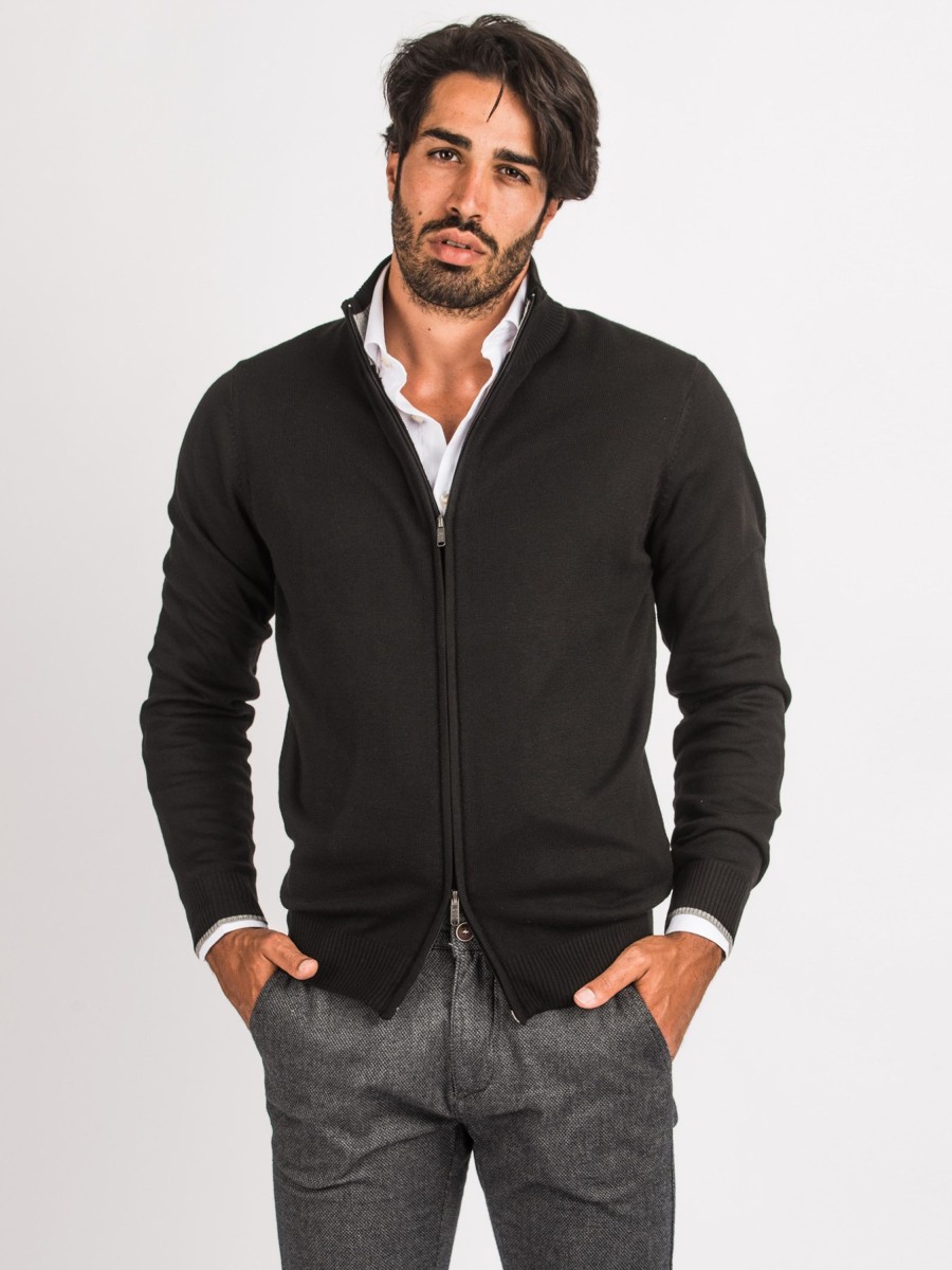 Maglie Cotton&Silk | Cardigan Zip