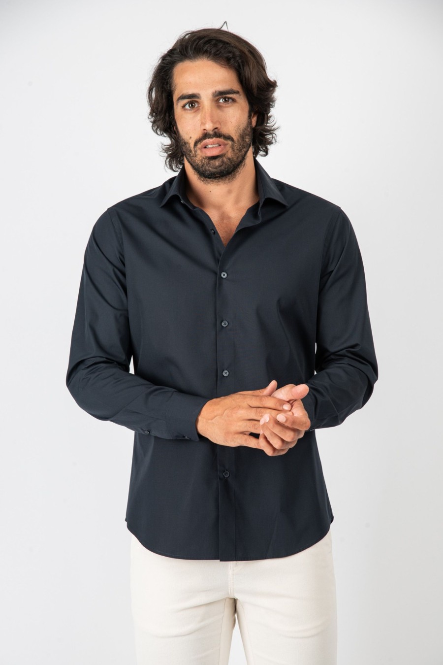 Camicie Cotton&Silk | Camicia Tinta Unita