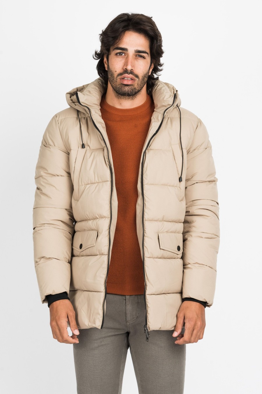 Giubbini Cotton&Silk | Parka Imbottito Cappuccio