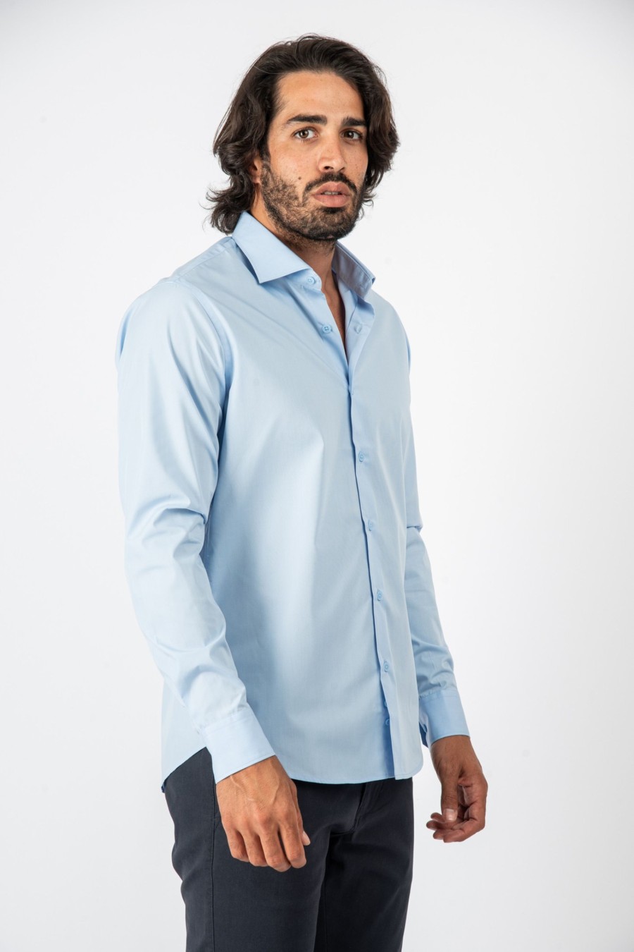 Camicie Cotton&Silk | Camicia Tinta Unita