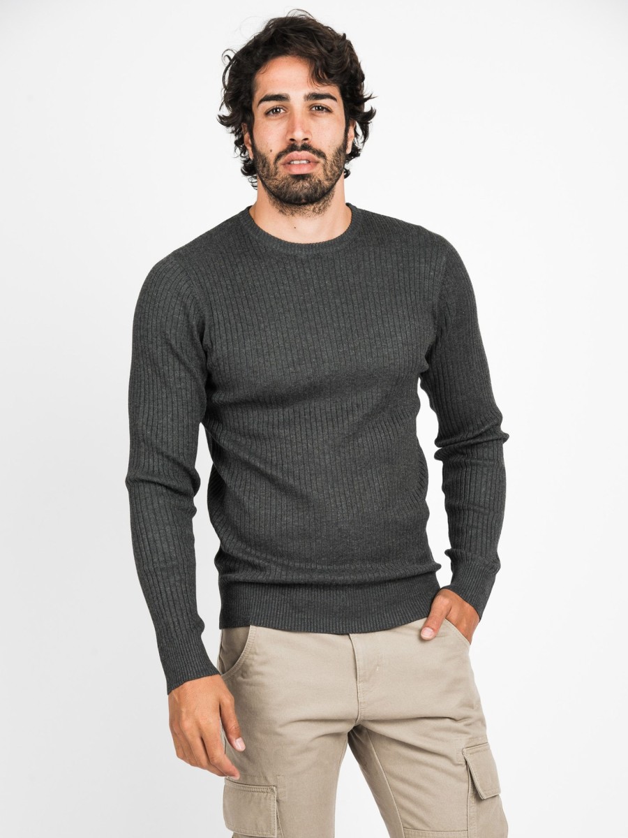 Maglie Cotton&Silk | Maglia A Coste Larghe