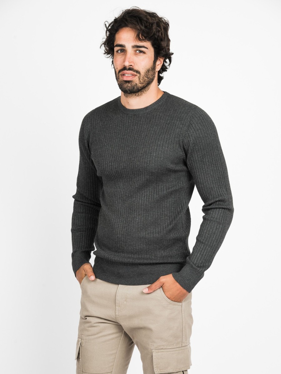 Maglie Cotton&Silk | Maglia A Coste Larghe