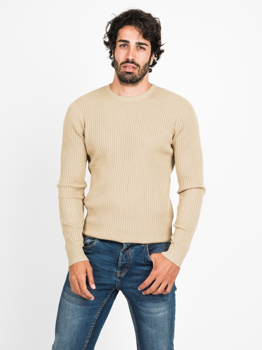 Maglie Cotton&Silk | Maglia A Coste Larghe