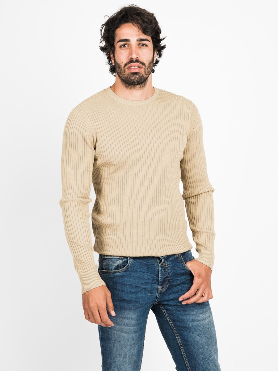 Maglie Cotton&Silk | Maglia A Coste Larghe