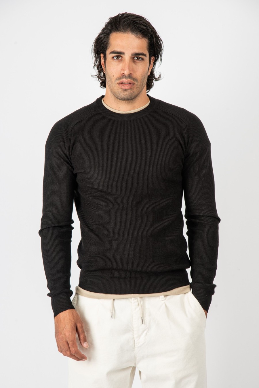 Maglie Cotton&Silk | Maglia Tramata Nido D'Ape