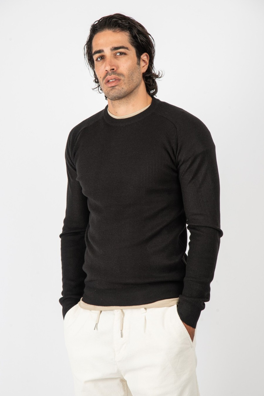 Maglie Cotton&Silk | Maglia Tramata Nido D'Ape