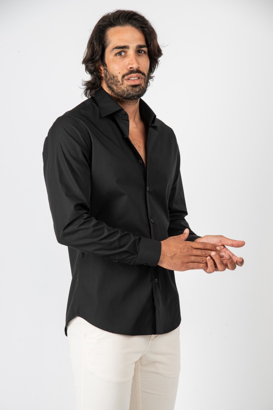 Camicie Cotton&Silk | Camicia Tinta Unita