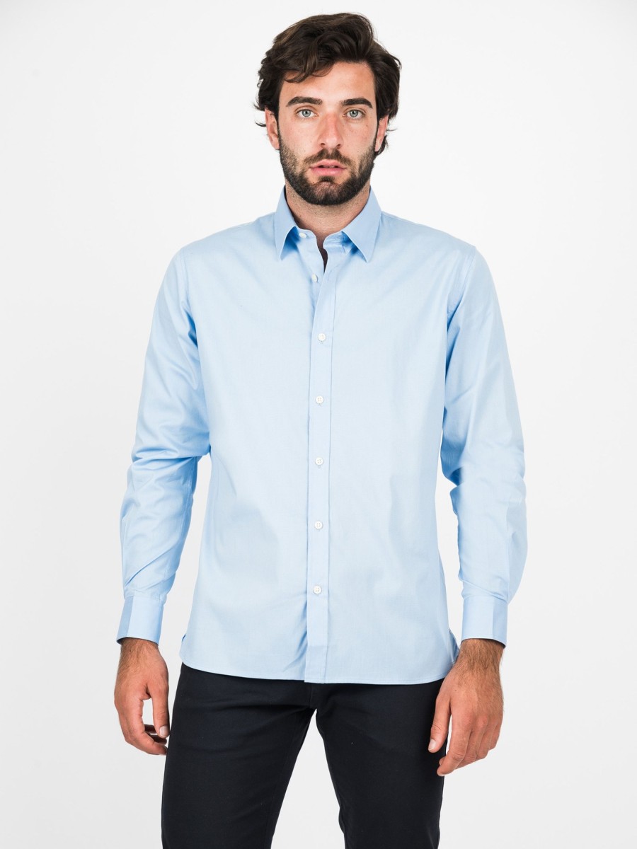 Camicie Cotton&Silk | Camicia Slim Tinta Unita