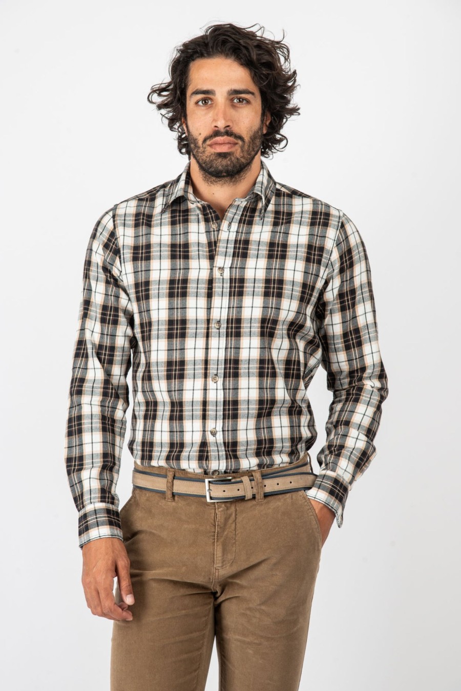 Camicie Cotton&Silk | Camicia Quadri Flanella