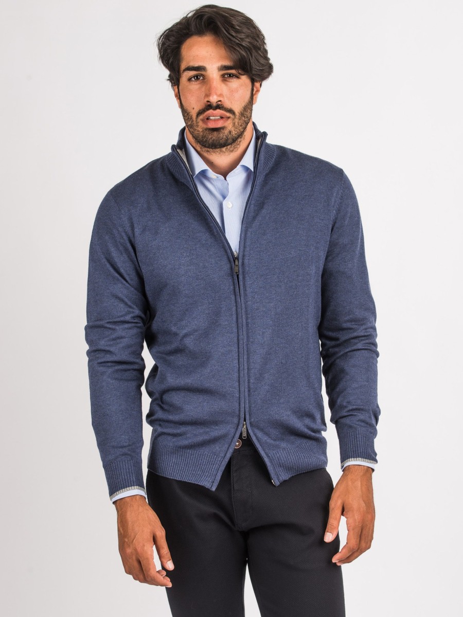 Maglie Cotton&Silk | Cardigan Zip