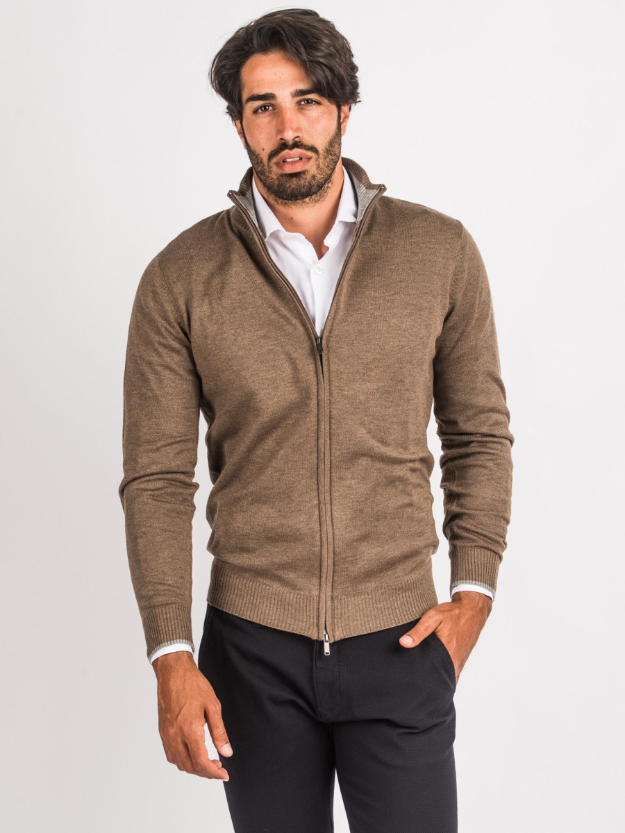 Maglie Cotton&Silk | Cardigan Zip