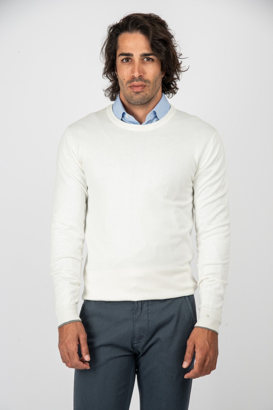 Maglie Cotton&Silk | Maglia Inserto Polsi