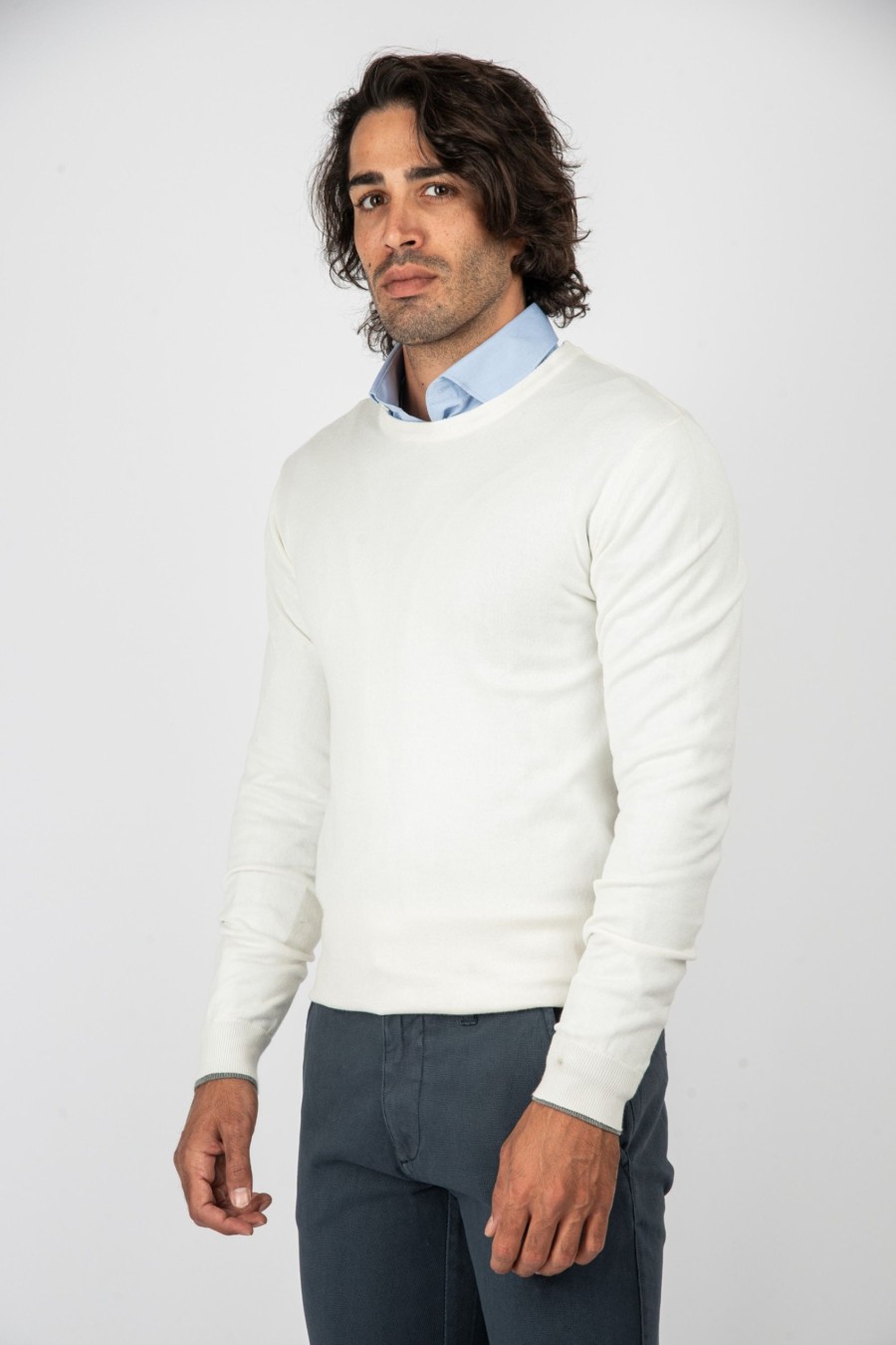 Maglie Cotton&Silk | Maglia Inserto Polsi