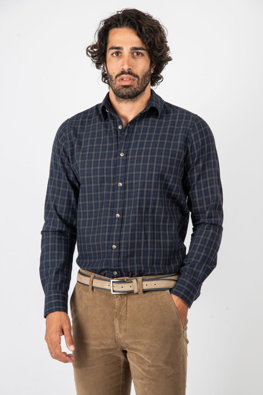 Camicie Cotton&Silk | Camicia Quadri Flanella