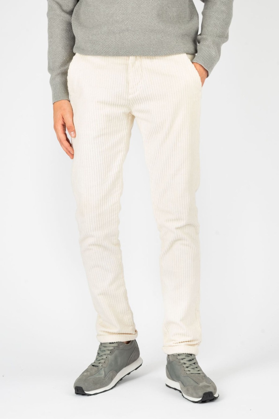 Pantaloni Cotton&Silk | Pantalone Velluto Coste Larghe