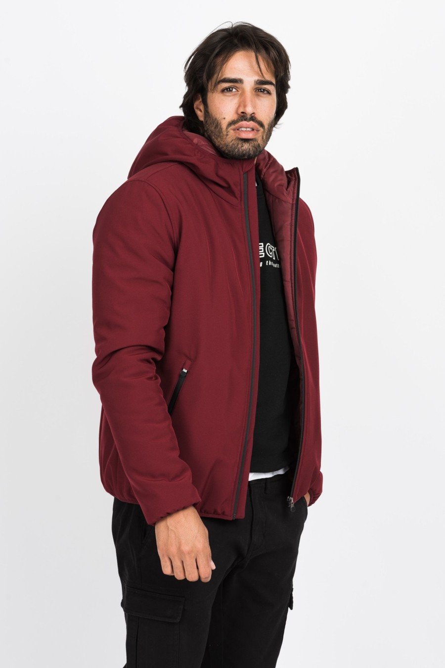 Giubbini Cotton&Silk | Bomber Cappuccio