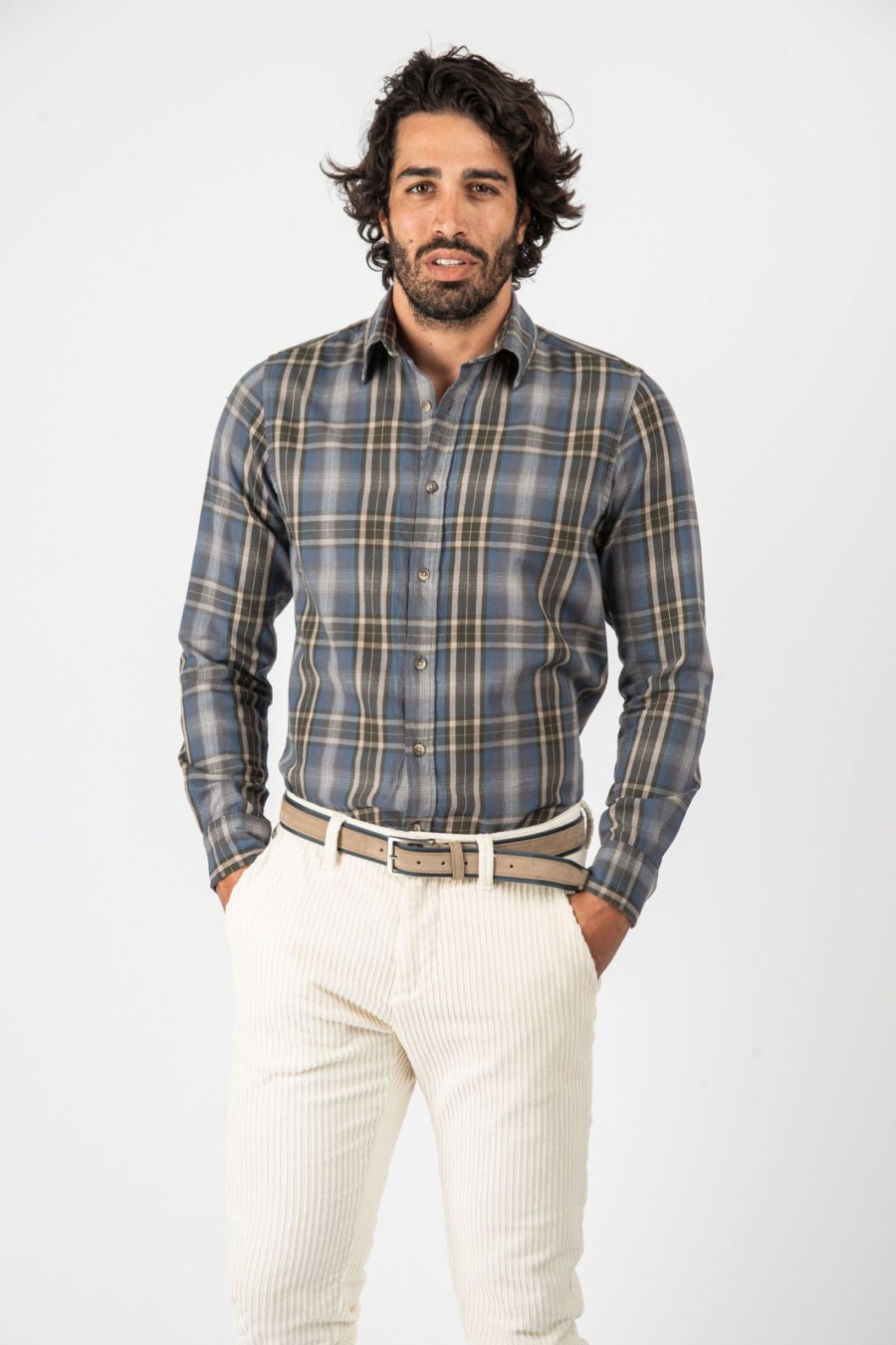 Camicie Cotton&Silk | Camicia Quadri Flanella