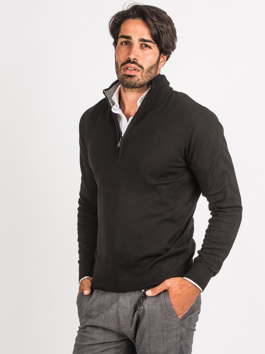 Maglie Cotton&Silk | Lupetto Zip