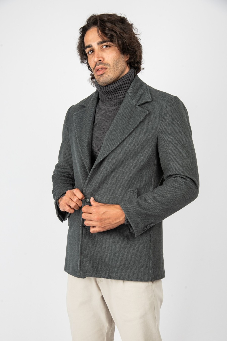 Giacche E Cappotti Cotton&Silk | Cappotto Corto