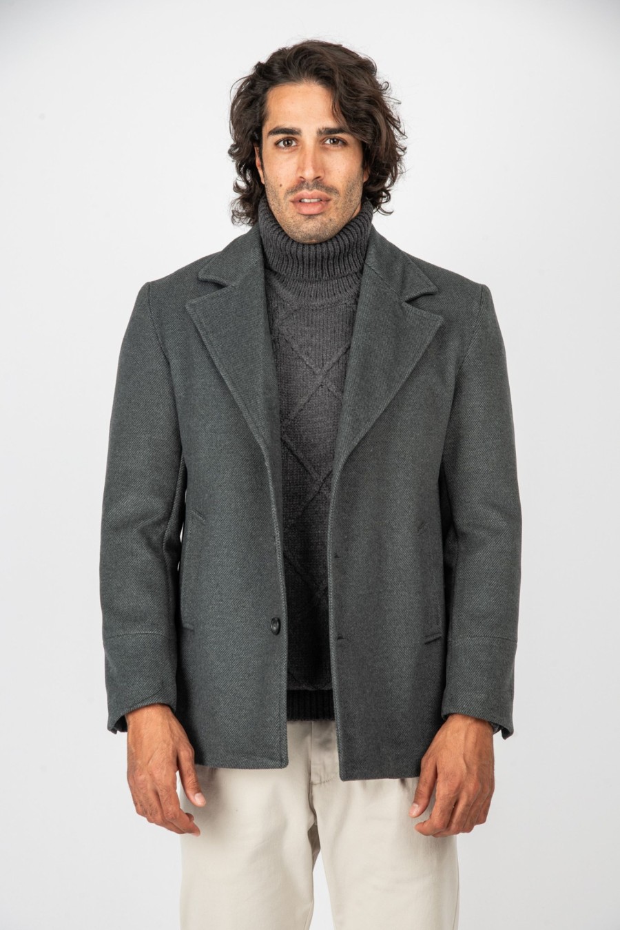 Giacche E Cappotti Cotton&Silk | Cappotto Corto