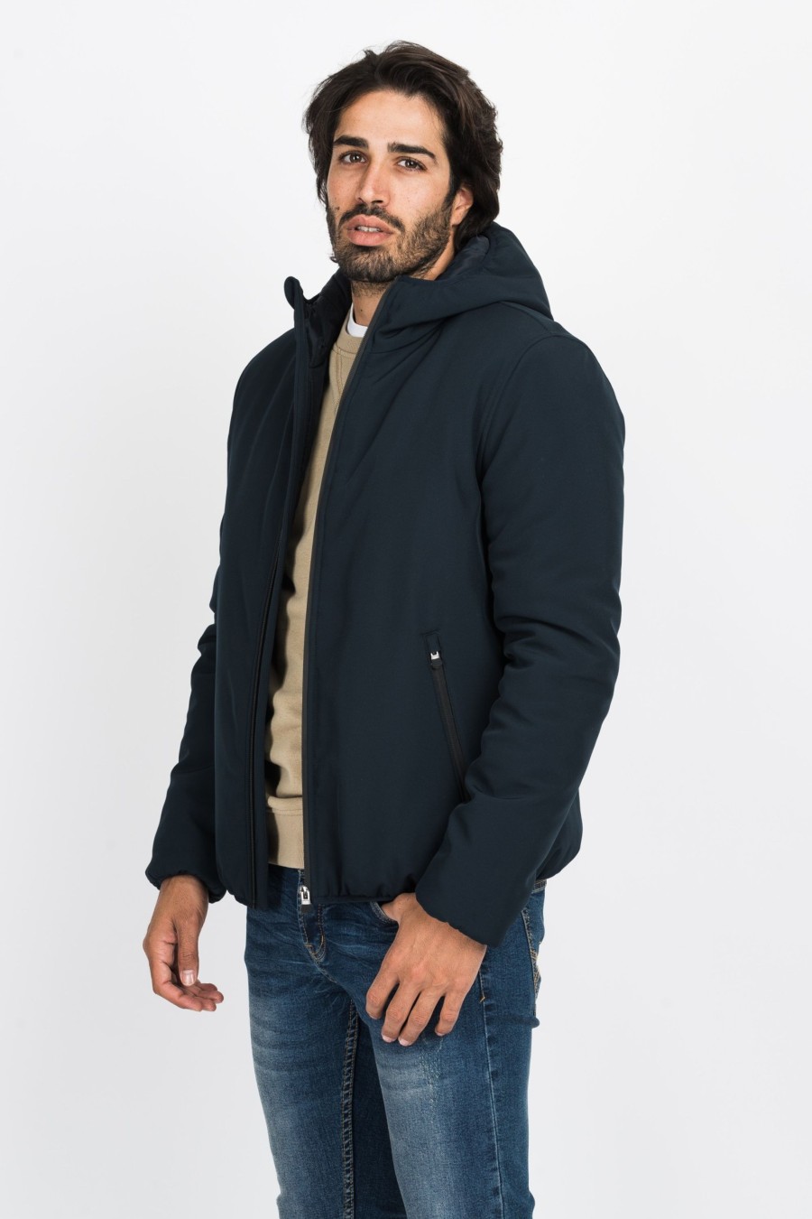 Giubbini Cotton&Silk | Bomber Cappuccio