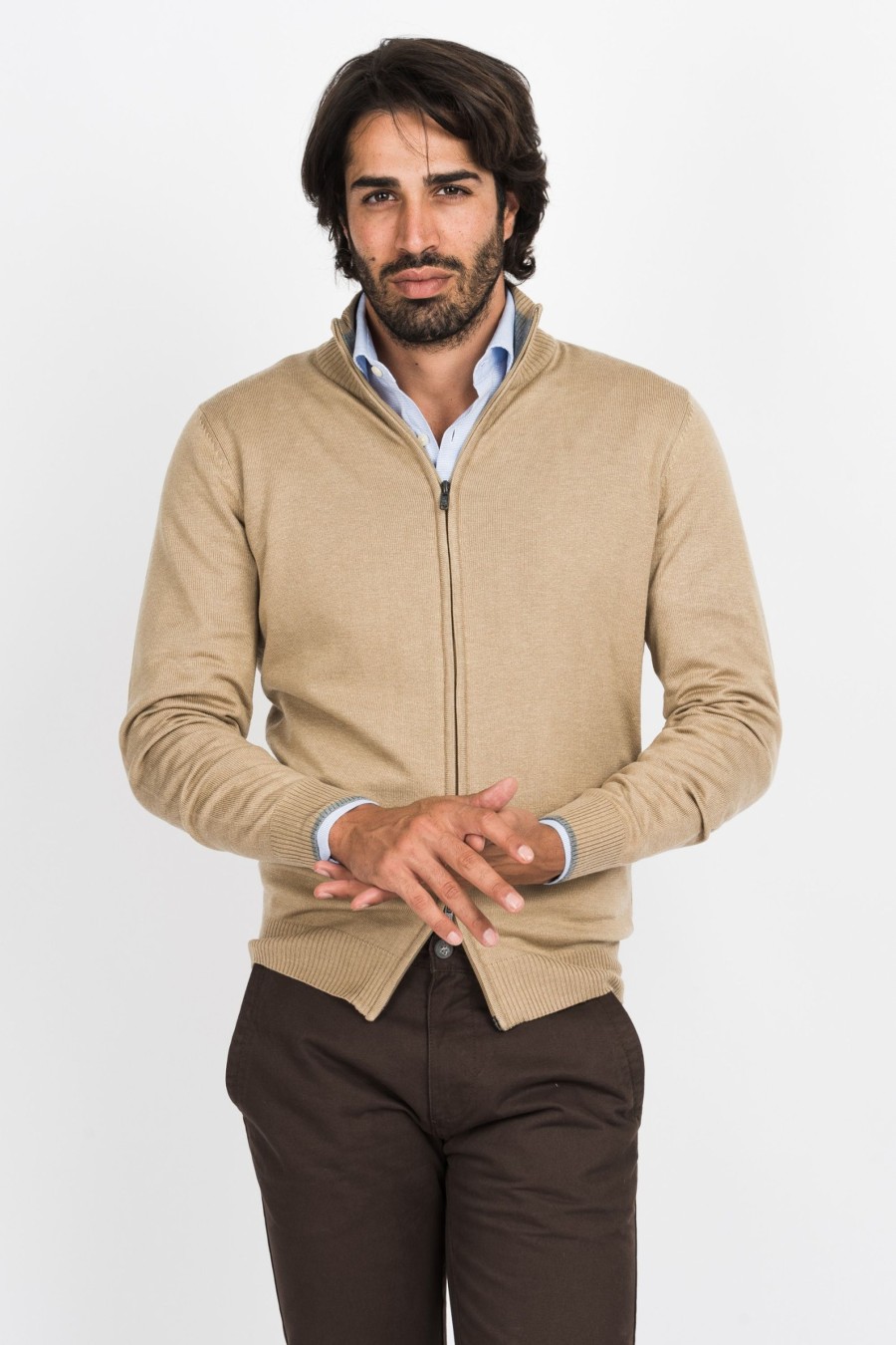 Maglie Cotton&Silk | Cardigan Zip