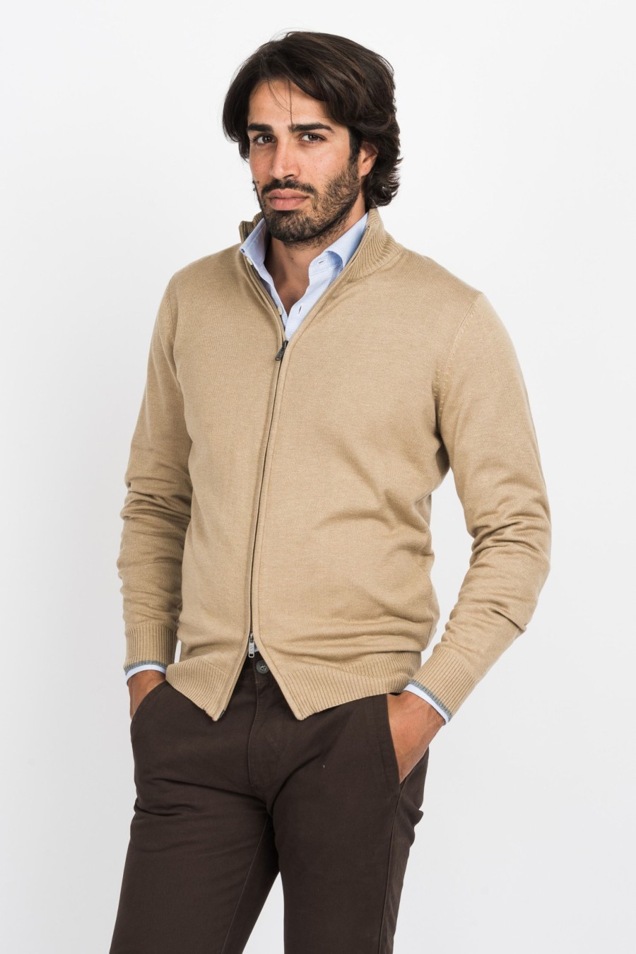 Maglie Cotton&Silk | Cardigan Zip